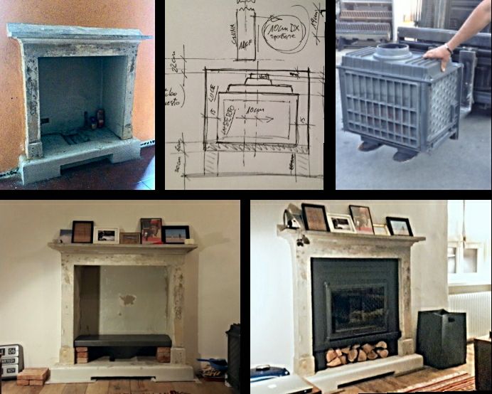 Il CAMINO - PRIMA E DOPO